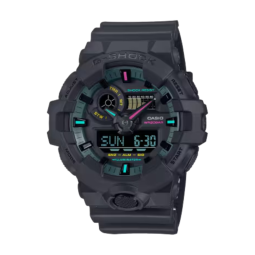 Reloj Casio G-Shock esfera negra y brazalete caucho negro