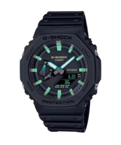 Reloj Casio G-Shock esfera negra con brazalete de caucho negro