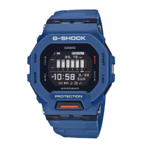 Reloj casio G-Shock azul esfera digital negra