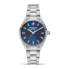 Reloj Swiss Military esfera azul y brazalete de acero